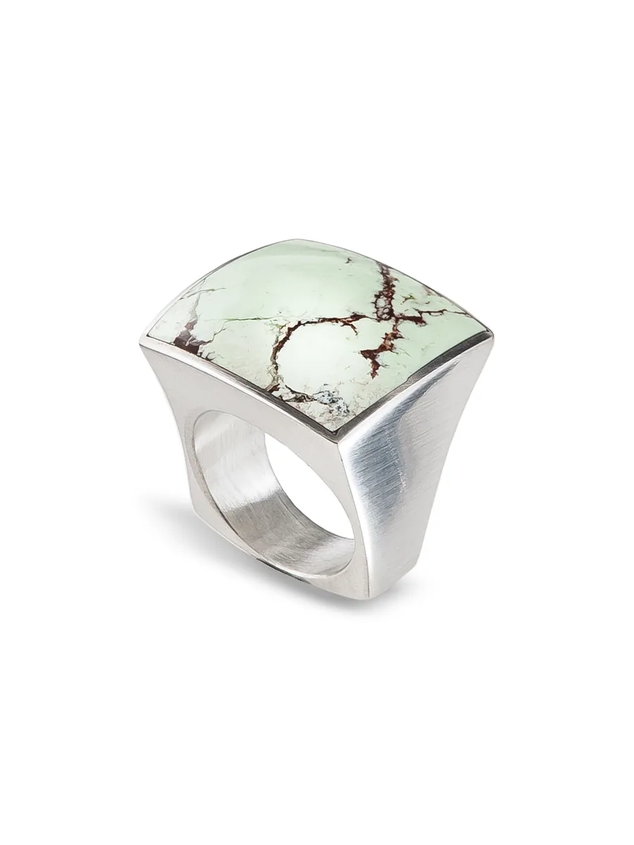 Bague 3001 Chrysoprase